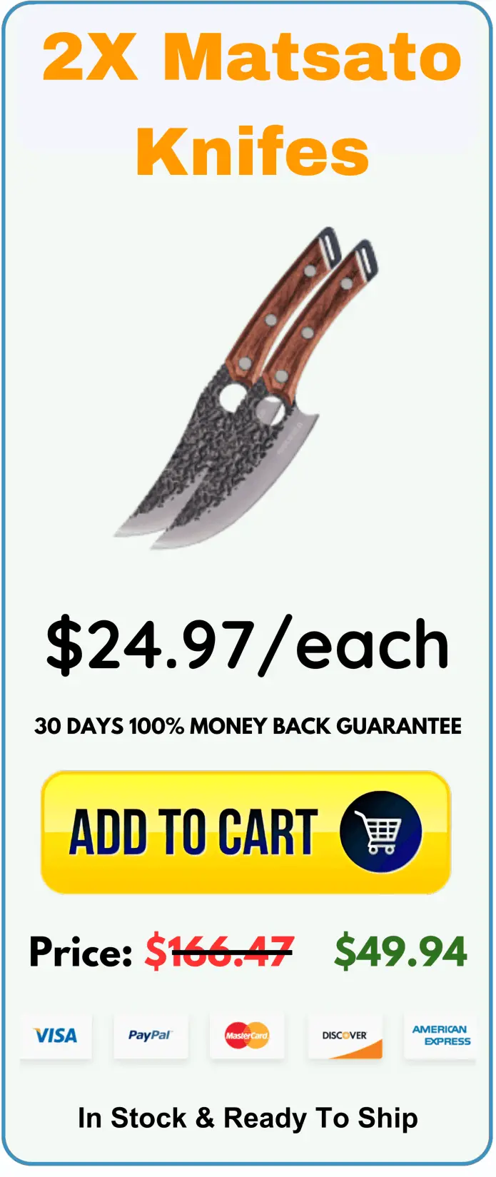 Matsato Knife offer price 
